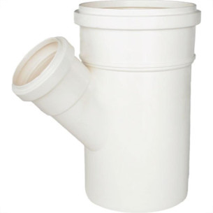 Juncao Esgoto Plastilit 100 X 50 Branco - Kit C/10 Unidades