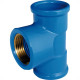 Tee Azul Plastilit 3/4 X 1/2 - Kit C/20 Unidades Tee Azul Plastilit 3/4 X 1/2 - Kit C/20 Unidades