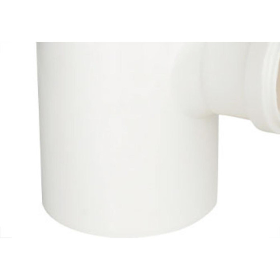 Tee Esgoto Plastilit 100 X 50 Branco - Kit C/15 Unidades Tee Esgoto Plastilit 100 X 50 Branco - Kit C/15 Unidades