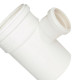 Tee Esgoto Plastilit 100 X 75 Branco - Kit C/10 Unidades