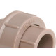 Uniao Plastilit PVC Liso Liso D 1.1/4 Marrom Uniao Plastilit PVC Liso Liso D 1.1/4 Marrom