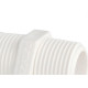 Niple Plastilit Rr 1/2 X 1/2 Branco - Kit C/50 Unidades