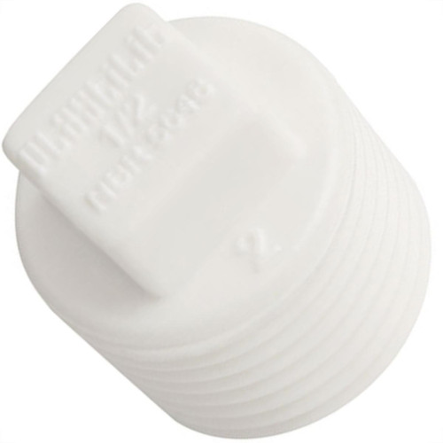 Plug Plastilit Rr 3/4 X 3/4 Branco - Kit C/50 Unidades Plug Plastilit Rr 3/4 X 3/4 Branco - Kit C/50 Unidades