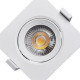 Spot Emb.03W Led 3000K Quadr B_D Branco