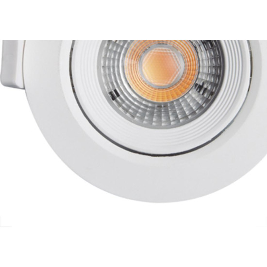 Spot Emb.05W Led 3000K Red B_D Branco