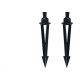 Luminaria Espeto P/Jard B_D Preto 5W 6500K Bivolt Luminaria Espeto P/Jard B_D Preto 5W 6500K Bivolt