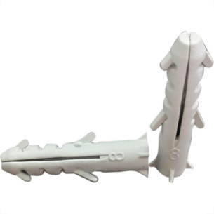 Bucha de Fixacao Ecolider 08 Branco C/1000