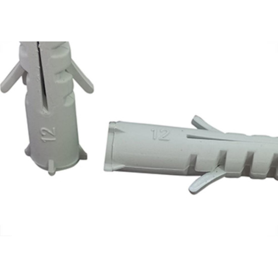 Bucha de Fixacao Ecolider 12 Branco C/250