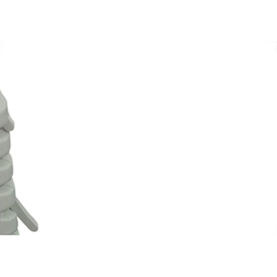 Bucha de Fixacao Ecolider 12 Branco C/250