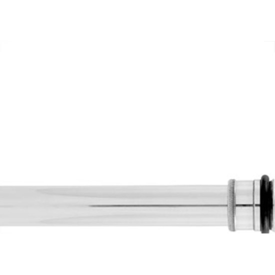 Tubo Ligacao Hidrolar Met Cromado Aju 30Cm Tubo Ligacao Hidrolar Met Cromado Aju 30Cm