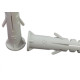 Bucha de Fixacao Ecolider 08 C/Anel Branco C/1000 Bucha de Fixacao Ecolider 08 C/Anel Branco C/1000