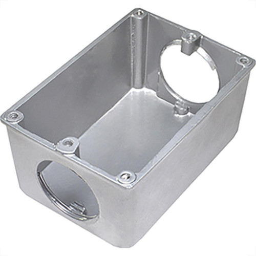 Caixa Piso Alum 4X2 Olivo Baixa 1'' E/S Caixa Piso Alum 4X2 Olivo Baixa 1'' E/S