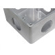 Caixa Piso Alum 4X4 Olivo Alta 1 X Caixa Piso Alum 4X4 Olivo Alta 1 X
