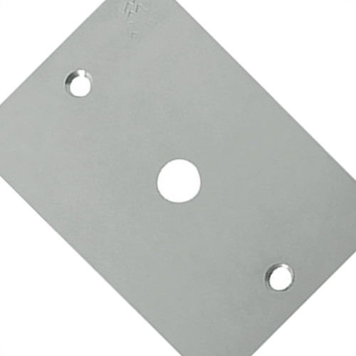 Espelho Placa P/Piso Inox 4X2 1Furo Olivo Pll73 Espelho Placa P/Piso Inox 4X2 1Furo Olivo Pll73
