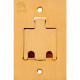 Espelho Placa P/Piso Latao 4X2 Rj11/45 Olivo Pll18