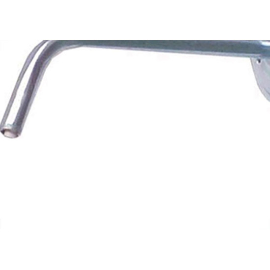 Braco P/Tempo Galvonizado Curvo 50Cm Relubras Braco P/Tempo Galvonizado Curvo 50Cm Relubras