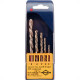 Kit Broca Brasfort A.Rap 05Pc 3,0A8,0Mm Kit Broca Brasfort A.Rap 05Pc 3,0A8,0Mm