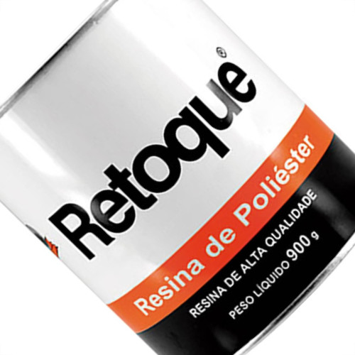 Adesivo P/Laminacao Resina Retoque 900Gr Adesivo P/Laminacao Resina Retoque 900Gr