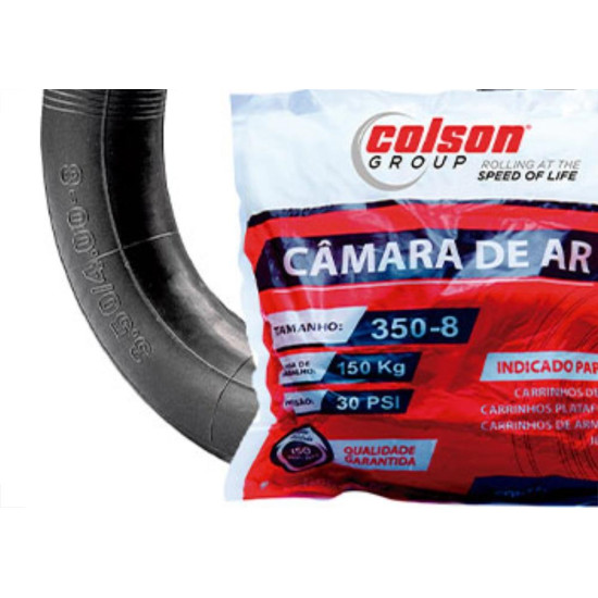 Camara P/Car.Pedr. 3,50X8 Moldada Colson Camara P/Car.Pedr. 3,50X8 Moldada Colson