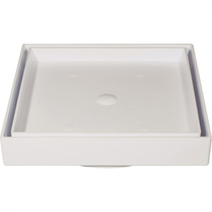 Ralo Invisivel 15 X 15 Branco Estrela