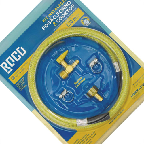 Kit Gas Instal.Fogao/Cooktop Roco 1,25M Kit Gas Instal.Fogao/Cooktop Roco 1,25M