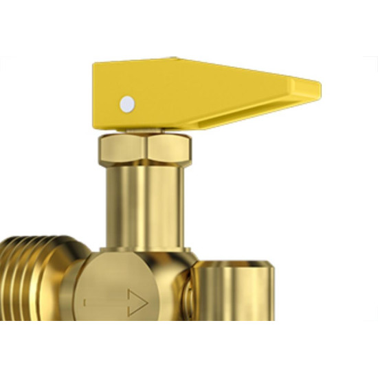 Registro Corta Fogo 1/2 Npt 3/8 Roco 2139 Registro Corta Fogo 1/2 Npt 3/8 Roco 2139