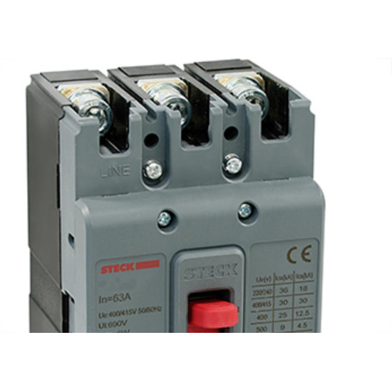 Disjuntor Caixa Moldada Trip 100A Steck
