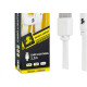 Cabo Lightning Usb/Macho 5Gb 1,2M Branco Cabo Lightning Usb/Macho 5Gb 1,2M Branco