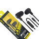 Fone De Ouvido Easy C/Microfone 1,2M Preto Fone De Ouvido Easy C/Microfone 1,2M Preto
