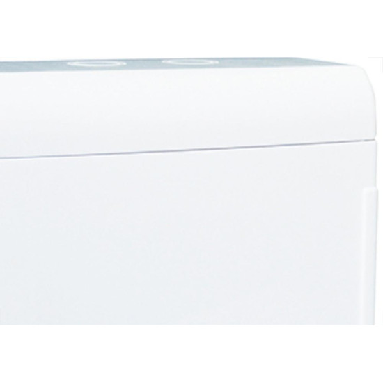 Centrinho Steck Pvc 08 Disjuntor Din Sobrepor Branco
