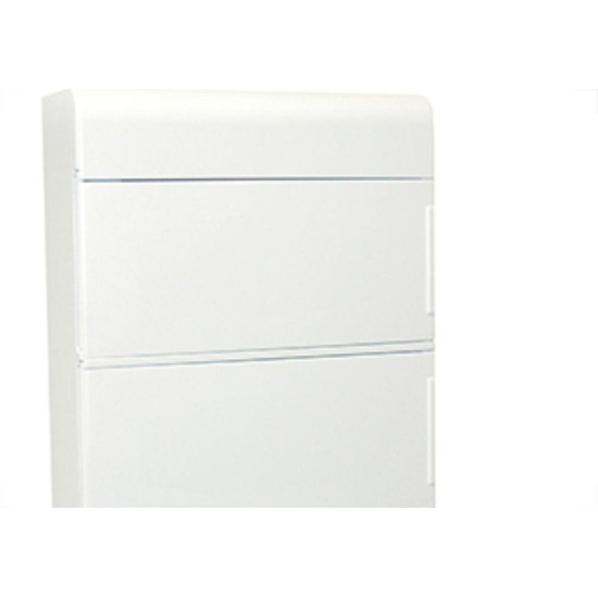 Centrinho Steck Pvc 36 Disjuntor Din Sobrepor Branco