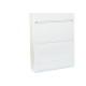Centrinho Steck Pvc 48 Disjuntor Din Sobrepor Branco