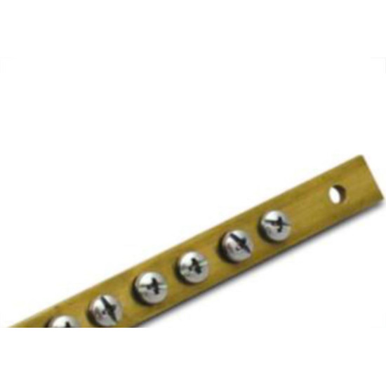 Barramento Steck Neutro/Terra 08 Termimal Sbtn8B