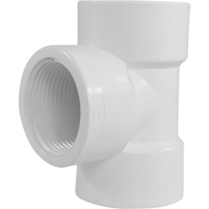 Tee Plastilit Rrr 3/4 X 3/4 Branco