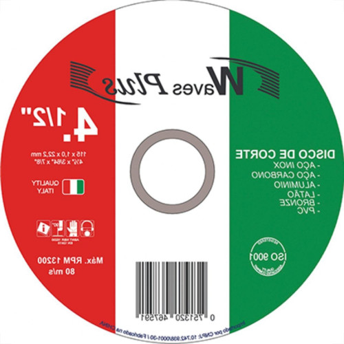 Disco Sped/Inox Waves 4.1/2X7/8X1,0 Disco Sped/Inox Waves 4.1/2X7/8X1,0