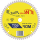 Serra Circ.Widea Waves Plus 7.1/4X60X20 Serra Circ.Widea Waves Plus 7.1/4X60X20