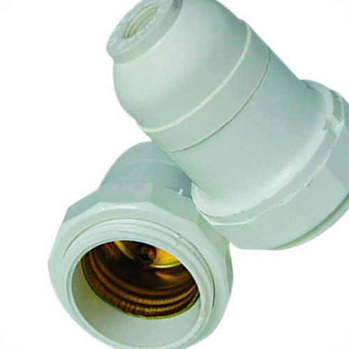 Soquete P/Abat-Jour Radial Branco 1201005 Soquete P/Abat-Jour Radial Branco 1201005