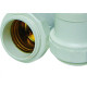 Soquete P/Abat-Jour Radial Branco 1201005 Soquete P/Abat-Jour Radial Branco 1201005