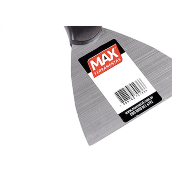 Espatula Max Aco Inox 08 C/Cabo Plastico Espatula Max Aco Inox 08 C/Cabo Plastico