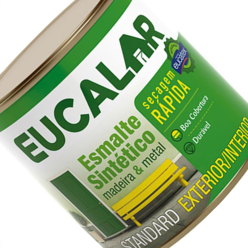Tinta Esmalte. 1/4 (900ml) Sintetico Eucalar Tabaco Tinta Esmalte. 1/4 (900ml) Sintetico Eucalar Tabaco