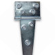 Dobradica Leme Zincada Loth 10 23410 - Kit C/12 Unidades Dobradica Leme Zincada Loth 10 23410 - Kit C/12 Unidades