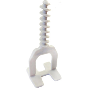 Espacador Piso/Azul Rosca 1,5Mm Compel C/100