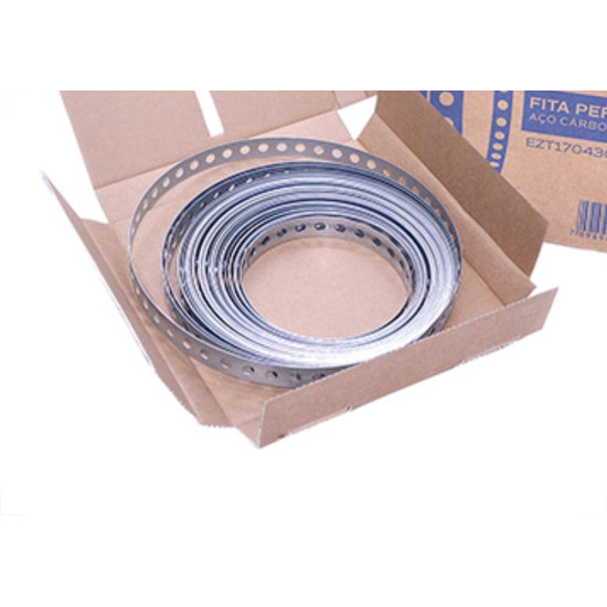 Fita Perfurada 17Mm Caixa C/30Mt Ezt Fita Perfurada 17Mm Caixa C/30Mt Ezt