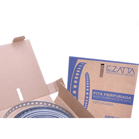 Fita Perfurada 17Mm Caixa C/30Mt Ezt Fita Perfurada 17Mm Caixa C/30Mt Ezt