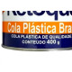 Massa Plastica 400Gr Retoque Branca - Kit C/12 Unidades Massa Plastica 400Gr Retoque Branca - Kit C/12 Unidades