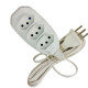 Extensao Techna Pl 0,75 5Mt 2P+T10A Branco Extensao Techna Pl 0,75 5Mt 2P+T10A Branco