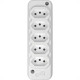 Tomada Barra Techna D Quint 2P+T 10A Branco Tomada Barra Techna D Quint 2P+T 10A Branco