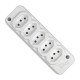 Tomada Barra Techna D Quint 2P+T 10A Branco Tomada Barra Techna D Quint 2P+T 10A Branco