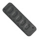 Tomada Barra Techna D Quint 2P+T 10A Preto Tomada Barra Techna D Quint 2P+T 10A Preto