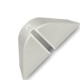 Calço P/Telha Ondul.Alta Branco Lux C/25 Calço P/Telha Ondul.Alta Branco Lux C/25